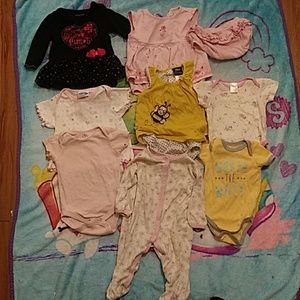 6-9m bundle baby girl clothes
